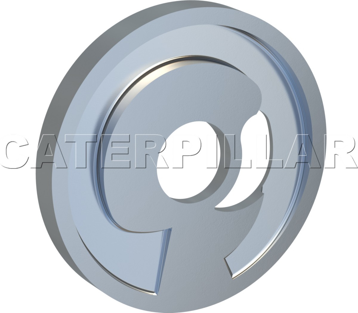 100-3077 Left Auxiliary Pump Body Port Plate