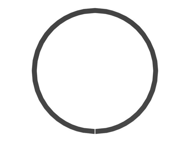 100-6695 2.98 mm Thick Intermediate Piston Ring - image 3
