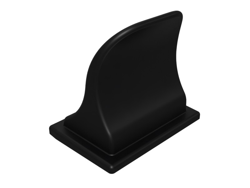 100-7608 Black Plastic Door and Window Handle