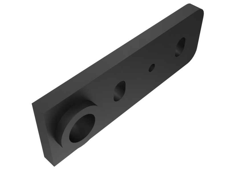 101-2731 13 mm Thick Fuel Injection Line Plate