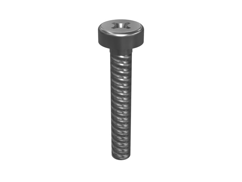 103-9425 25.40 mm Long Flat Head Steel Screw