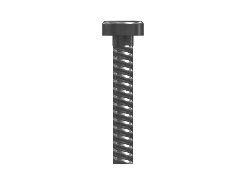 103-9425 25.40 mm Long Flat Head Steel Screw - image 4