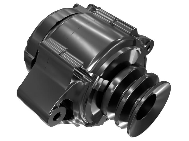105-2813 Charging Alternator Assembly