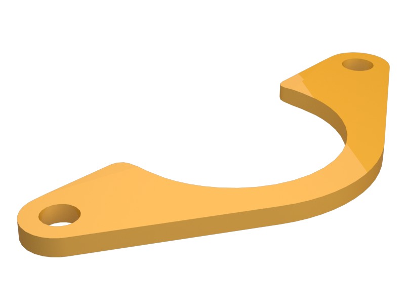 107-7694 4.7 mm Thick Thrust Plate