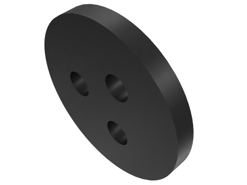 109-1500 10 mm Thick Idler Shaft End Plate