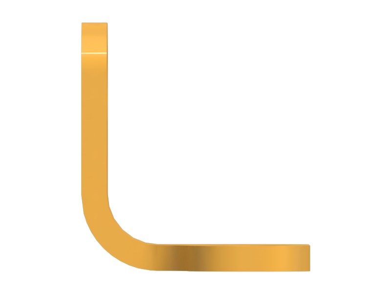 110-4341 5 mm Thick Support Bracket - image 4
