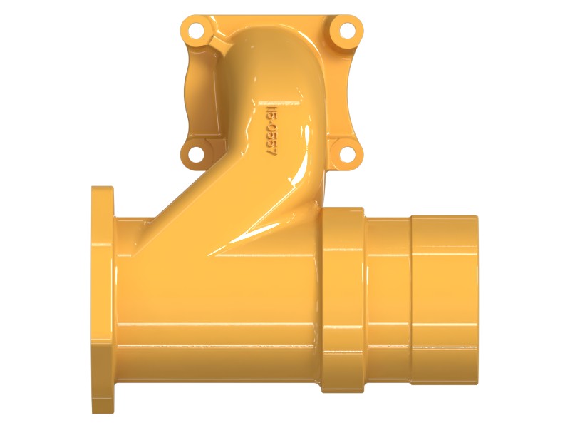 115-0557 Intermediate Exhaust Manifold - image 3