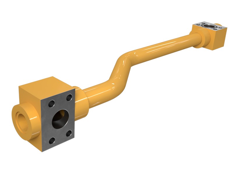 116-2153 Tilt Cylinder Hydraulic Tube