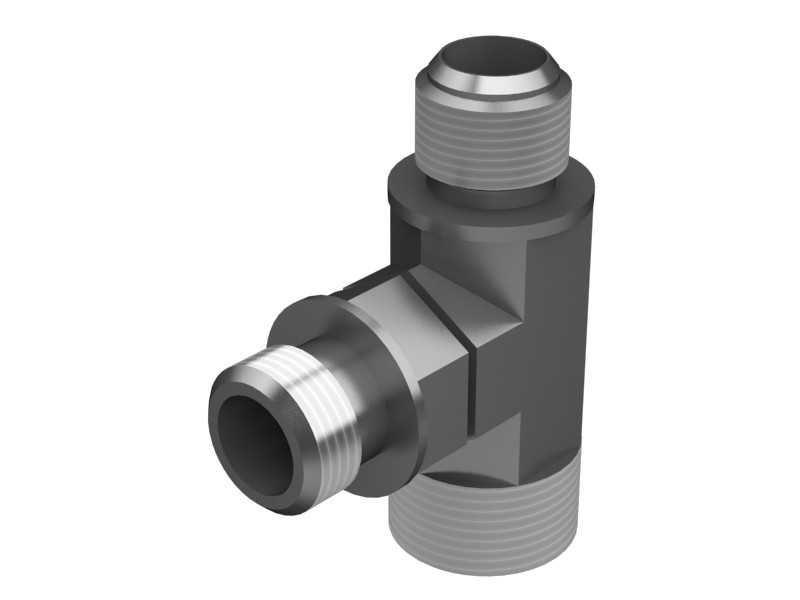 120-9127 Turbocharger Water Line Tee Fitting