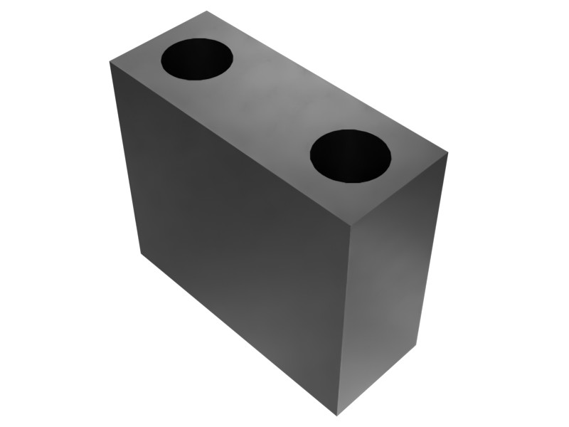 121-1948 Auxiliary Hydraulic Line Support Plate