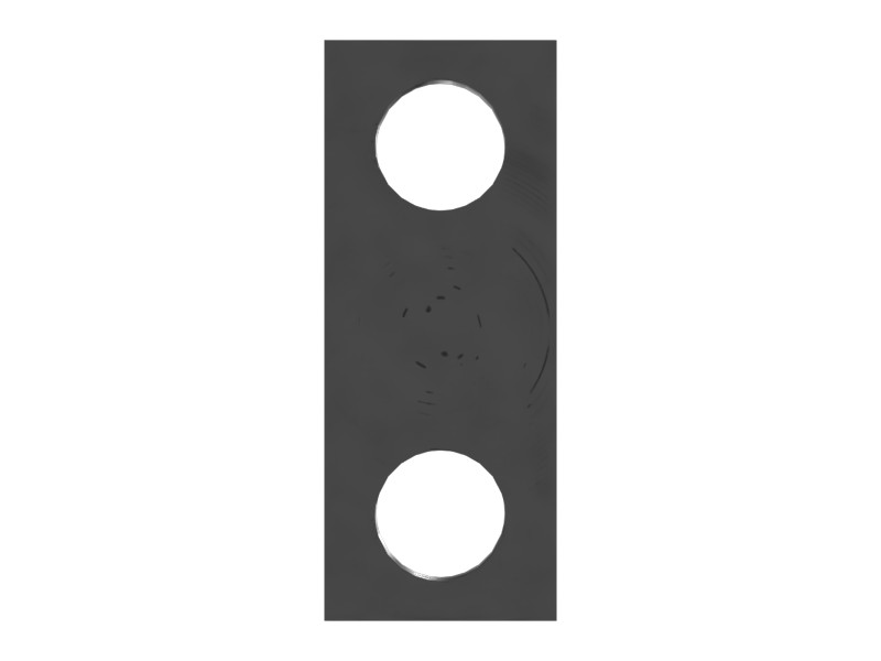 121-1948 Auxiliary Hydraulic Line Support Plate - image 3