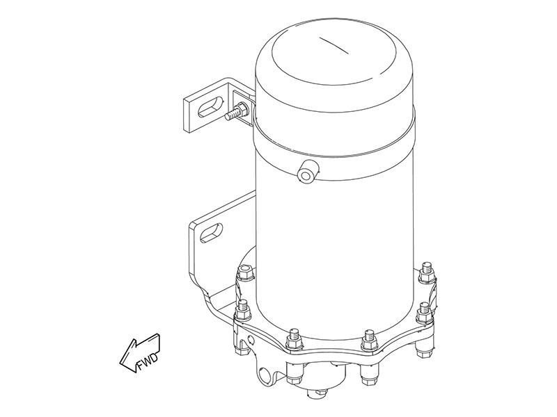 121-5897 Air Dryer Purge Valve