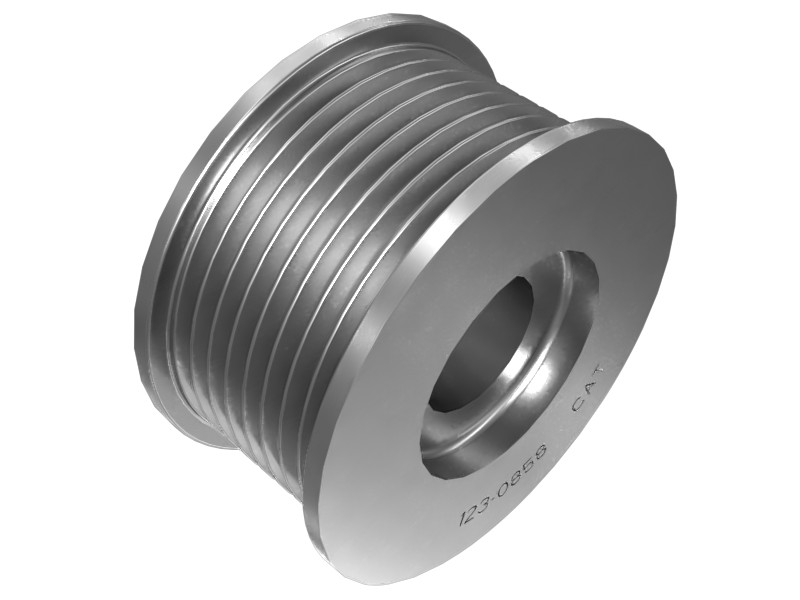 123-0858 8 Groove Alternator Pulley