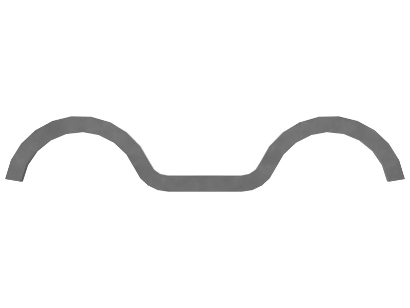 124-1106 60 mm ID Double Half Clamp - image 2