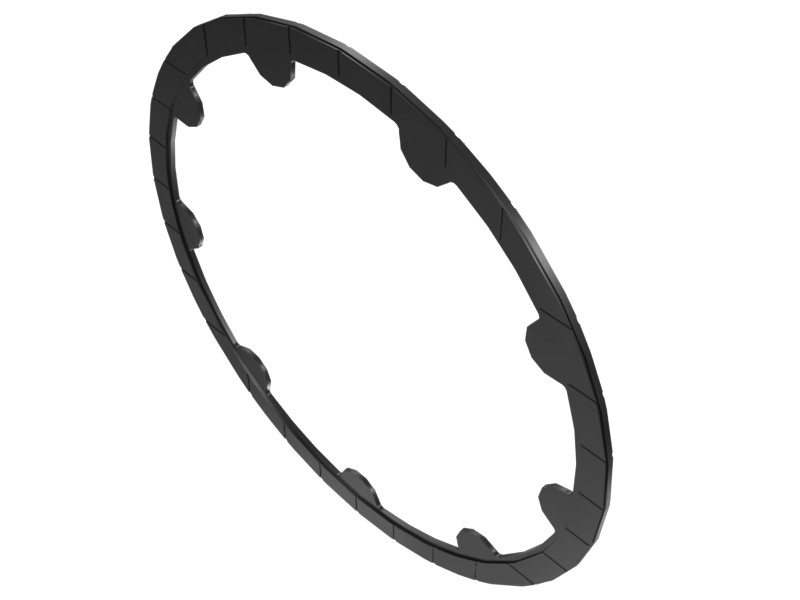 124-1536 Steel Parallel Thread Friction Disc