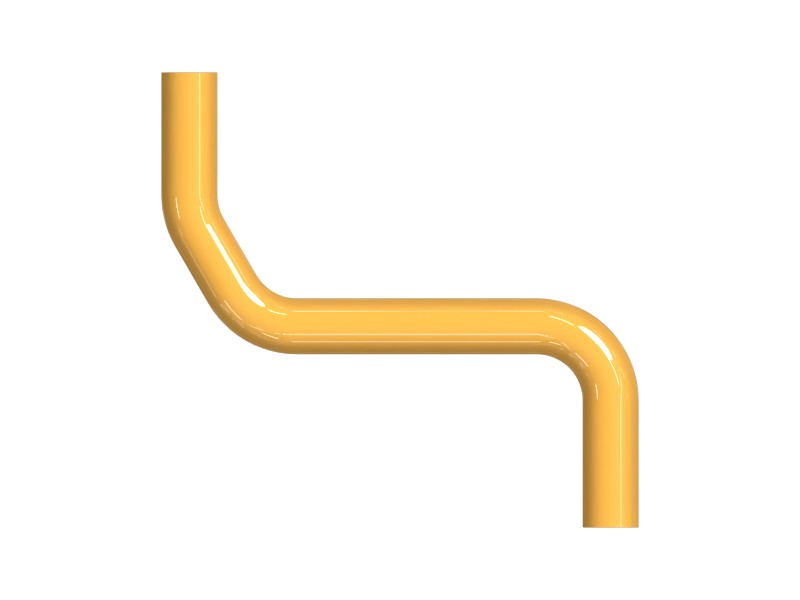 124-1756 62.5 mm ID Lower Hose - image 3