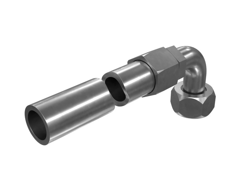 124-2718 25.40 mm ID Single Elbow Connecting Hose