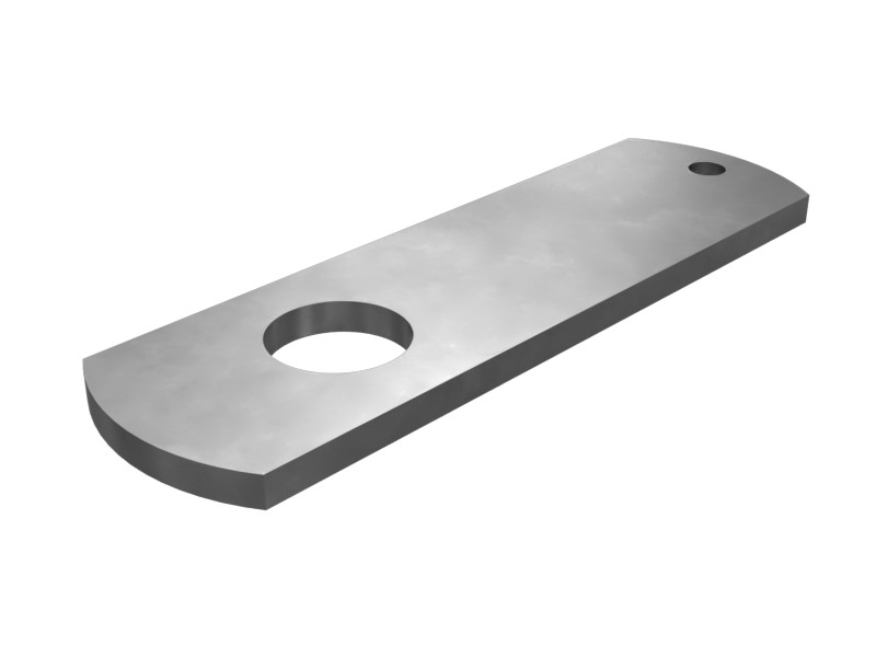 124-3637 5 mm Thick Cab Windshield Wiper Plate