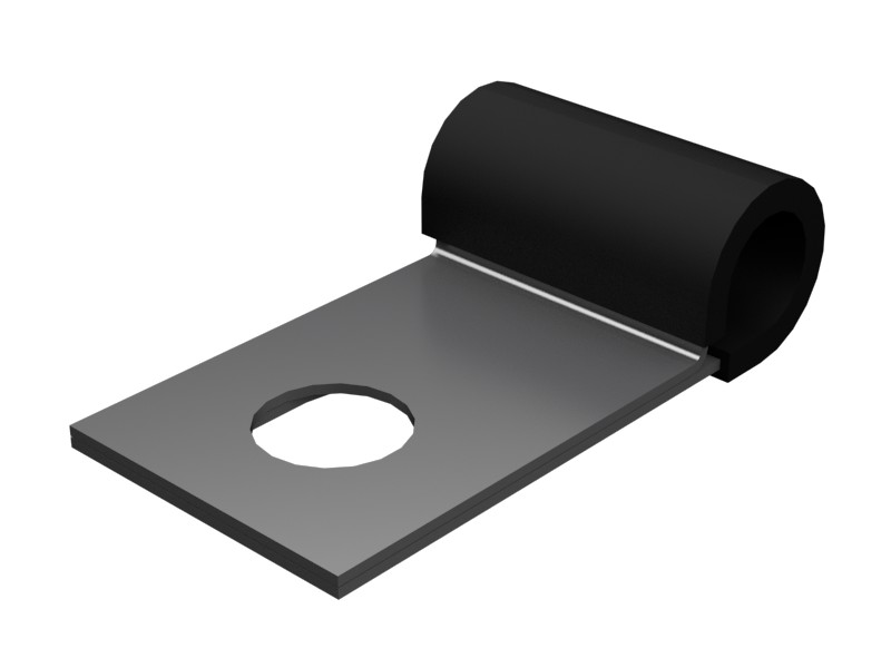 124-9633 9.52 mm ID Steel Clamp