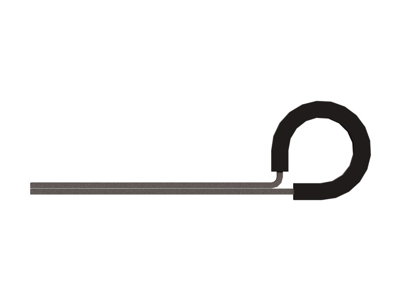 124-9633 9.52 mm ID Steel Clamp - image 2