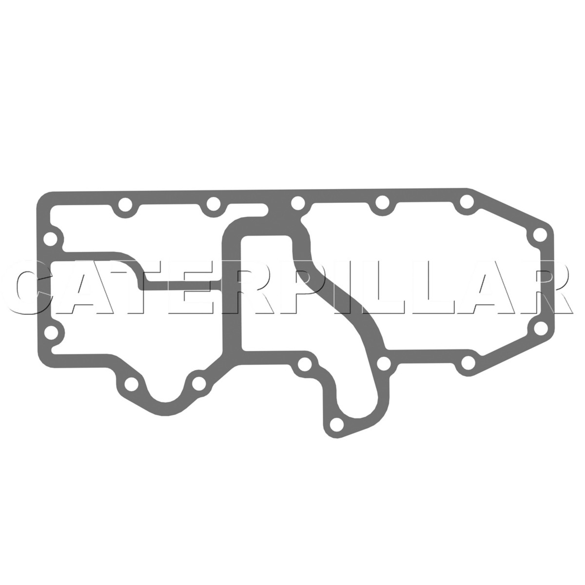 125-2979 1 mm Thick Engine Oil Filter Gasket