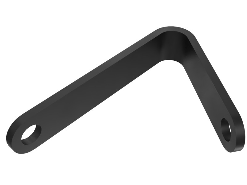 125-5040 4 mm Thick Exhaust Stack Mounting Bracket