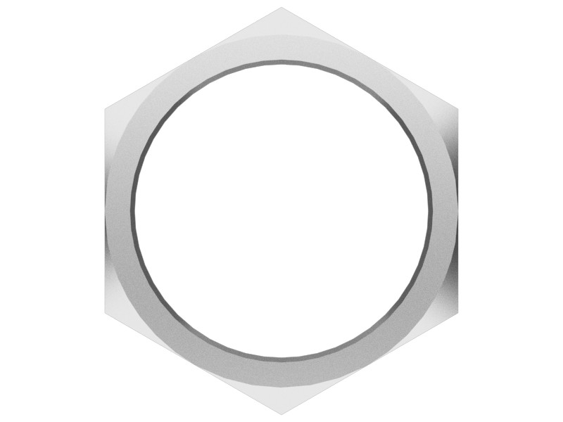 125-5341 1-1/4-18 Thread Connector Nut - image 3