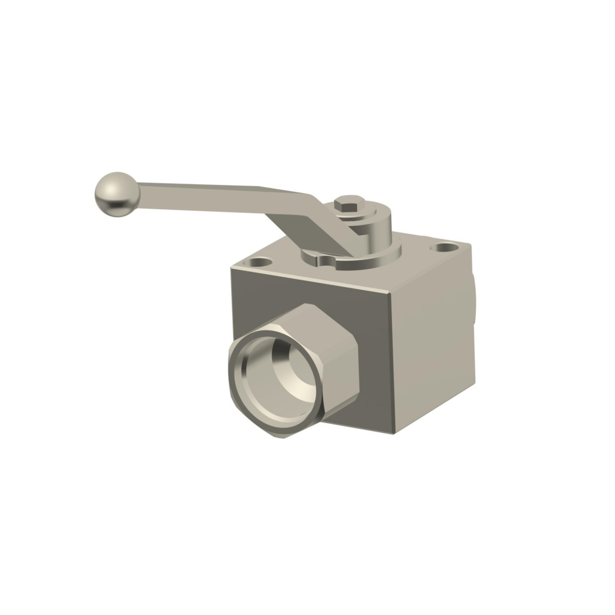 126-8790 1-5/16-12" Straight Thread O-Ring Ball Valve