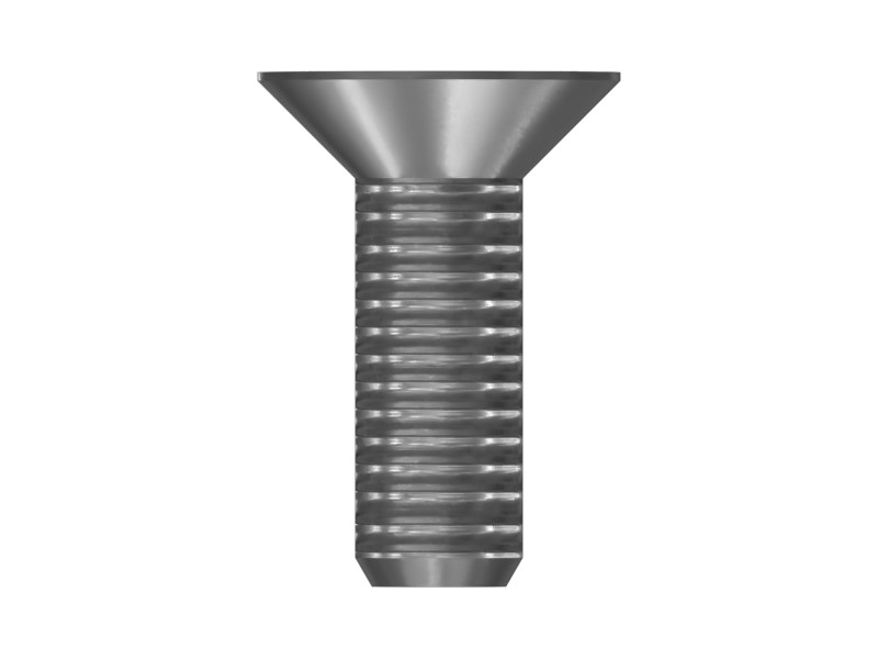 127-1960 16 mm Long Flat Head Screw - image 2