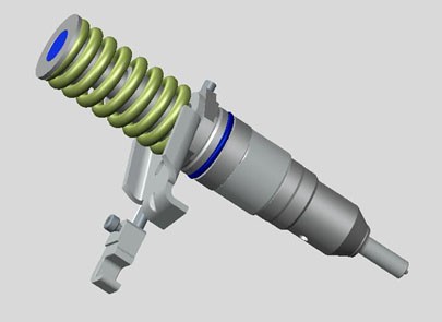 127-8222 Mechanical Fuel Injector, Plunger Size 8 mm