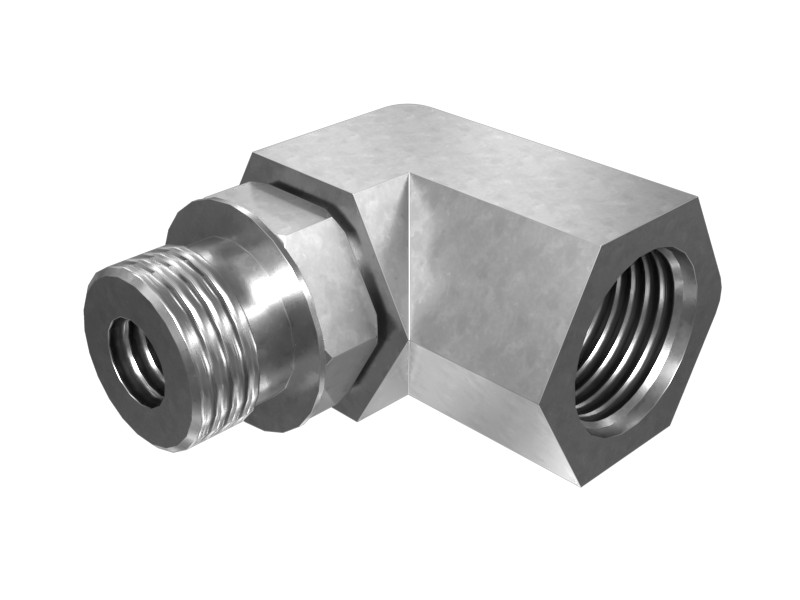 129-2327 STOR to Port 90 Degree Elbow Adapter
