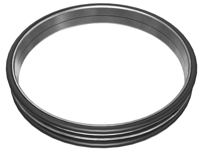130-6889 351.68 mm Assembled OD Alloy Steel Duo-Cone Seal