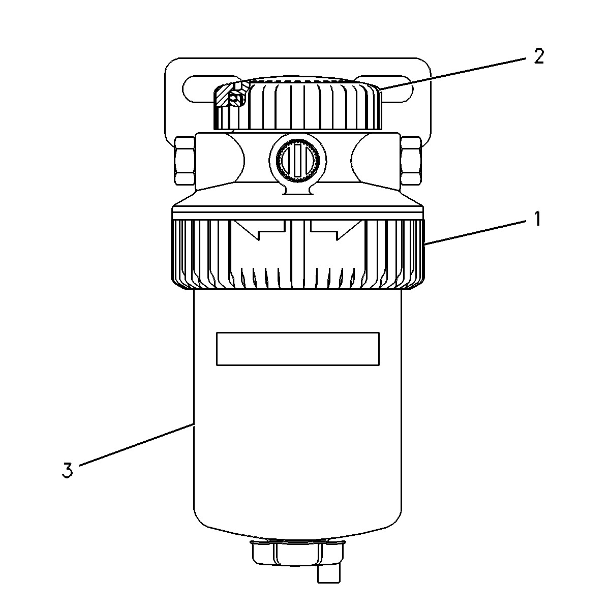 130-7092 Fuel Filter Fuel Water Separator