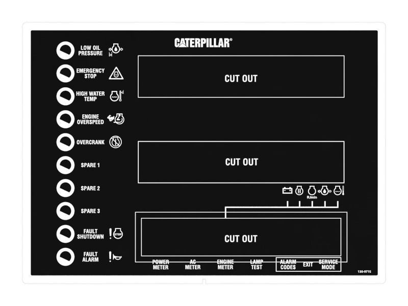 130-9715 Control Panel Film - image 3