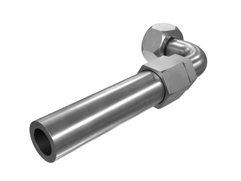 133-7043 25.40 mm ID Single Elbow Water Connection Hose