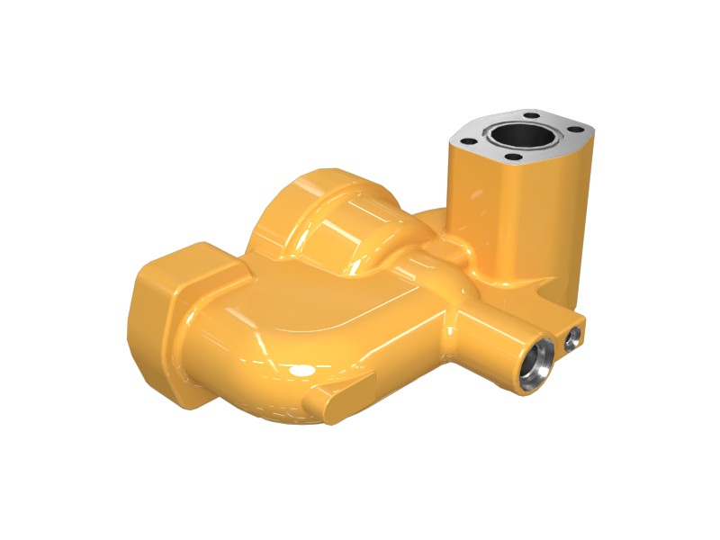 135-2166 Power Train Oil Filter Base
