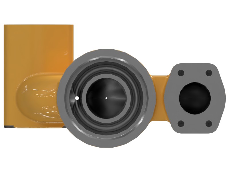 135-2166 Power Train Oil Filter Base - image 2