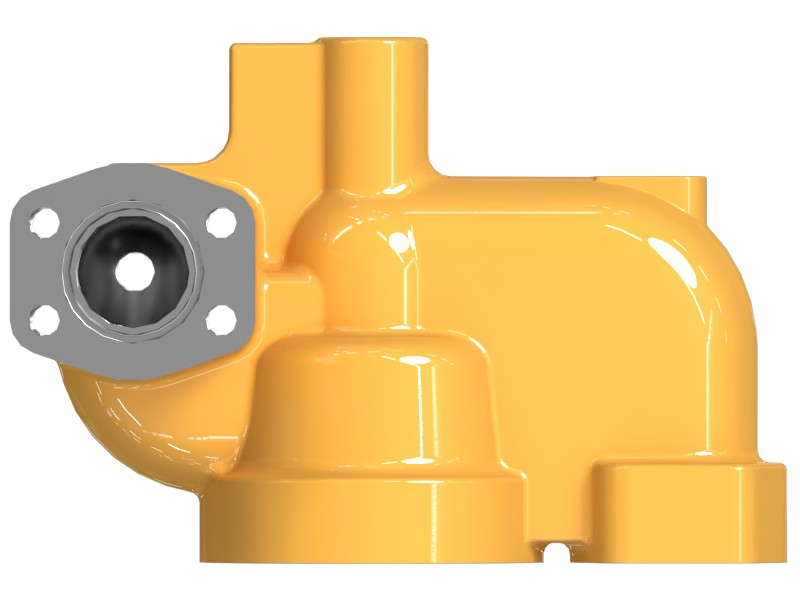 135-2166 Power Train Oil Filter Base - image 3