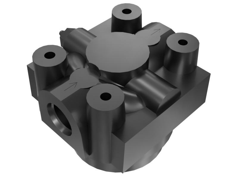 136-7033 Hydraulic Oil Filter Base