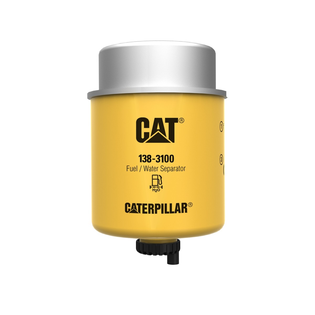138-3100 Standard Efficiency Fuel Water Separator