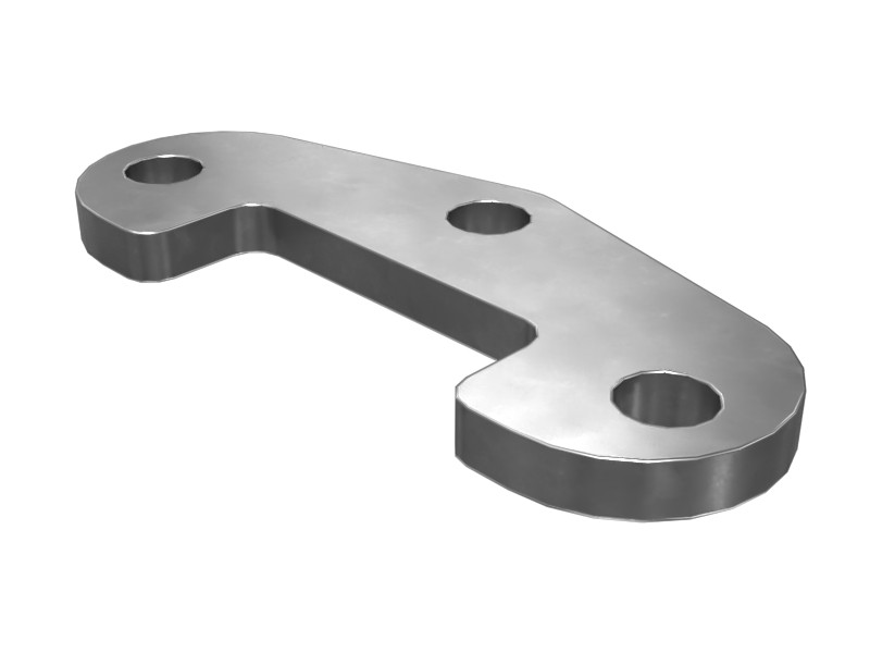 140-8452 10 mm Thick Wear Strip Retainer Plate