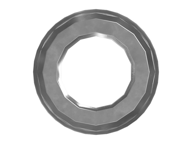 140-9670 80 mm Overall Length Gray Cast Iron Valve Guide - image 3