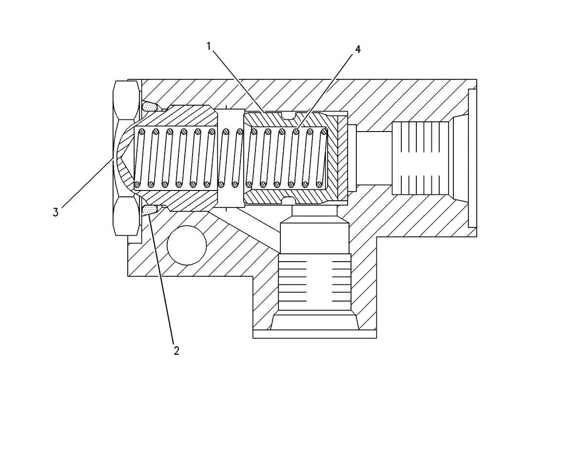 141-8288 Fuel Line Relief Valve
