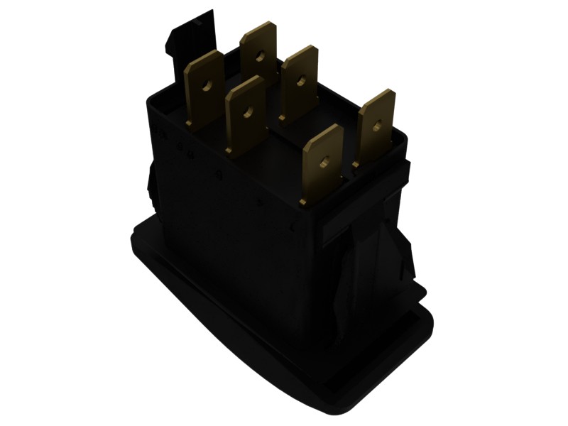 142-9329 Driving Light Rocker Switch