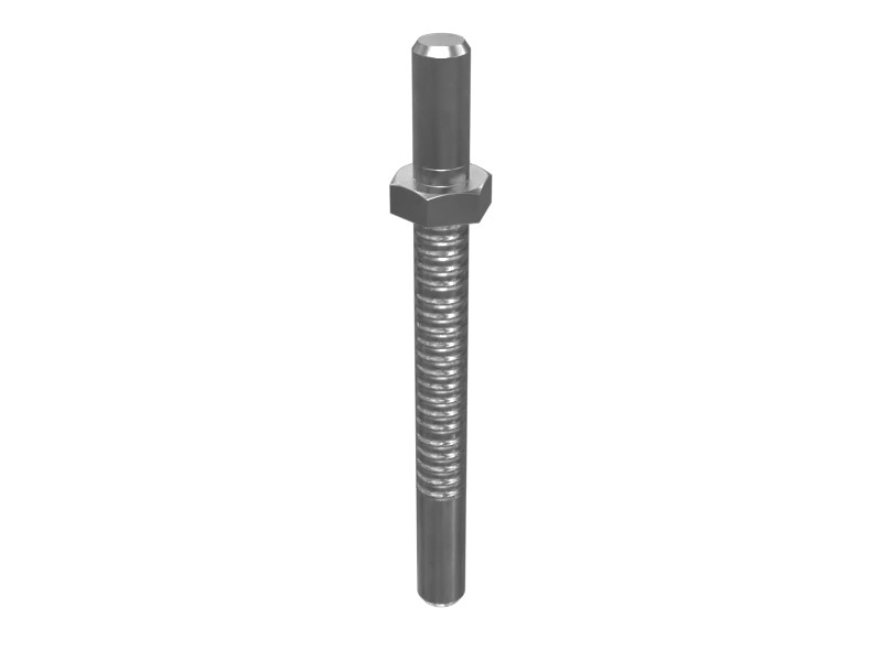 143-9392 M8 Hex Head Stud Bolt