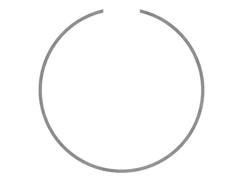 144-4284 4 mm Thick Transmission Planetary Lock Ring - image 3
