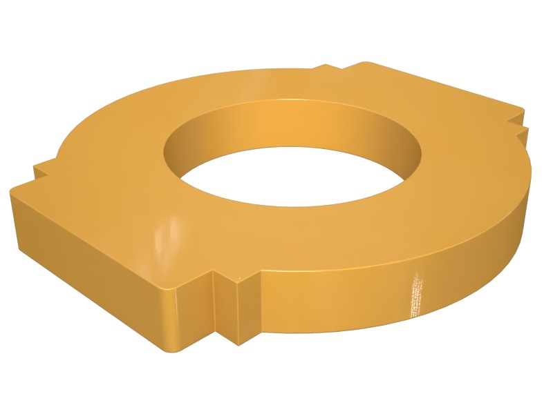 145-3035 28 mm Thick Mounting Base