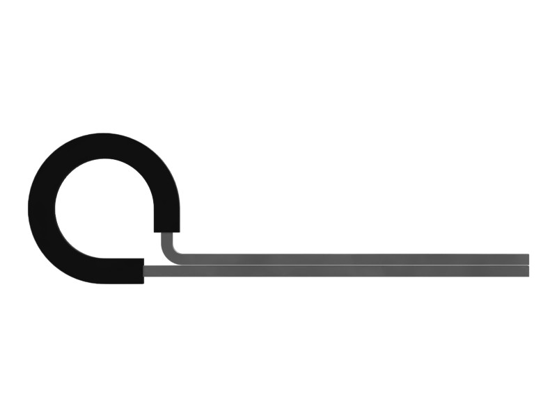 147-0385 11.11 mm ID Single Tube Clip - image 2