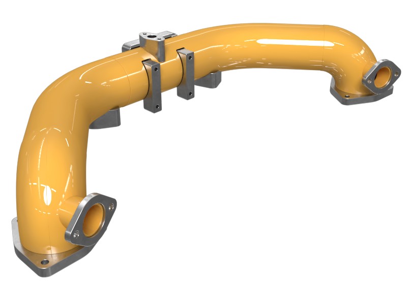 147-0642 Rear Water-Cooled Manifold