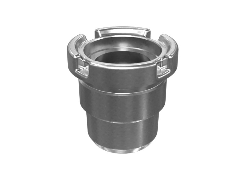 148-2593 98 mm OD Hydraulic Cylinder Threaded Seal Tube Cylinder Head